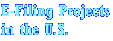 E-Filing Projects in the U.S.